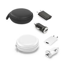 Kit de Adaptadores USB Confeccionados em ABS - 57312