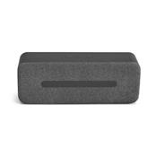 Caixa de Som com Microfone em Tecido Texturado