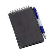 Caderneta de Anotações Vertical Preta - 234L