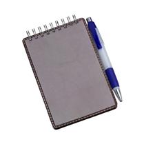 Caderneta de Anotações Vertical Marrom - 235L