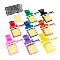 Suporte Plástico para Celular com Caneta e Bloquinho - 14007
