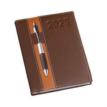 Agenda Vertical Marrom - 135L