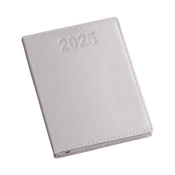 Agenda Metalizada Lisa Prata - 186L