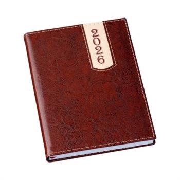 Agenda Diária 2026 Prime Marrom - 208L