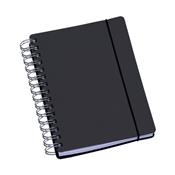 Agenda Compacta Wire-o Lisa Preta - 222L