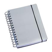 Agenda Compacta Wire-o Lisa Prata - 224L