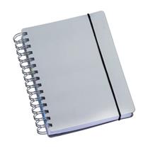 Agenda Compacta Wire-o Lisa Prata - 224L