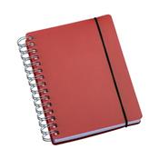 Agenda Compacta Wire-o Lisa Vermelha - 225L