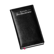 Agenda de Bolso Permanente Lisa Preta - 268L