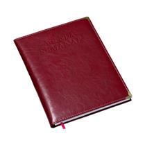 Agenda Diária 2026 Super Lisa Vermelha - 244L