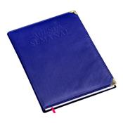 Agenda Super Metalizada Lisa Azul - 245L