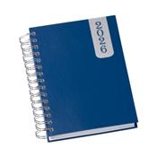 Agenda Diária 2026 Wire-o Capa Prime Azul - 501L