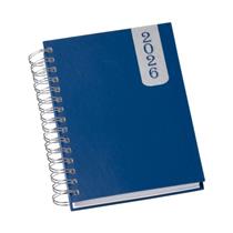 Agenda Diária 2026 Wire-o Capa Prime Azul - 501L