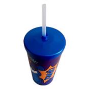 Copo 550 ml com Tampa e Canudo Mold Label