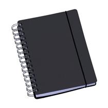 Agenda Diária 2026 Wire-o Capa Plástica Preta - 422L