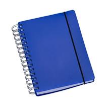 Agenda Diária 2026 Wire-o Capa Plástica Azul Royal - 423L