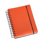 Agenda Wire-o Capa Plástica Laranja - 427L