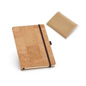 Caderno A5 em Cortiça com Páginas Lisas - 93730