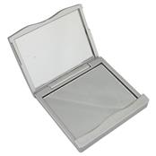 Espelho Plástico Duplo Sem Aumento - 12069