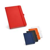 Caderno B6 em Couro Sintético com Páginas Lisas - 93723