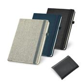 Caderno A5 em Canvas (Poliéster) - 93725