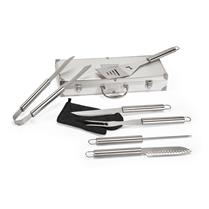 Kit Churrasco em Estojo de Alumínio com 6 Peças  - 93845