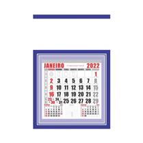 Folhinha Comercial Pequena Azul com Furo - 54LPAZ