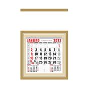 Folhinha Comercial Pequena Ouro com Furo - 54LPOR