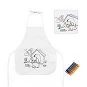 Avental Infantil para Colorir - 59834
