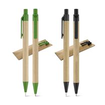 Conjunto de Esferográfica e Lapiseira em Kraft - 91846