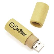 Pen Drive Ecológico Tubo Com Tampa - PDETT-4GB