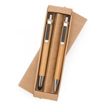 Kit Ecológico Caneta e Lapiseira em Bambu - 13796