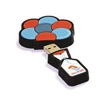 Pen Drive de Borracha 2D - 16 GB