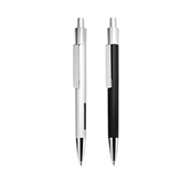 Caneta de Metal com Pintura Fosca e Detalhe Emborrachado - CM1103D