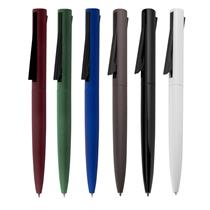 Caneta Metálica Esferográfica Retrátil Escrita em Azul - CM1072