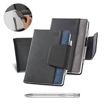 Agenda A5 em PU e Tecido em Poliéster 2026 - 66088