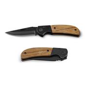 Canivete em Aço Inox e Madeira - 94038