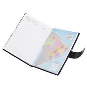 Agenda Diária 2026 com Fecho e Suporte pra Caneta - 13919