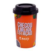Copo 400 ml com Tampa para Café In Mold Label