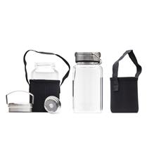 Garrafa 650 ml de Vidro em Borossilicato com Infusor - 05078