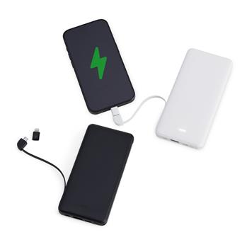 Power Bank 10.000mAh com Indicador de carregamento em LED - 06005