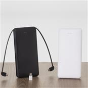 Power Bank 10.000mAh com Indicador de carregamento em LED - 06005