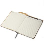 Caderno de Anotações com Capa Dura e Suporte para Caneta - CAD170