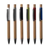 Caneta de Alumínio com Corpo em Bambu - CB2260