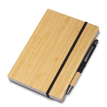 Caderno de Anotações com Elástico e Suporte para Caneta - CAD200