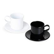 Xícara 100ml com Pires em Alumínio - 14947