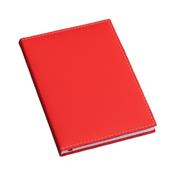 Agenda Diária 2026 VERMELHA com Costura Branca Sem Cantoneira - LG3563