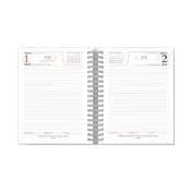 Agenda Diária 2026 Wire-o Capa Fantasia com Laminação Brilho - LG3592