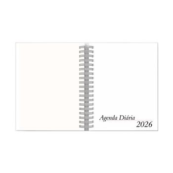 Agenda Diária 2026 Wire-o Capa Fantasia com Laminação Brilho - LG3596