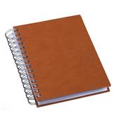 Agenda Diária 2026 Wire-o Capa Prime Marrom - LG3576